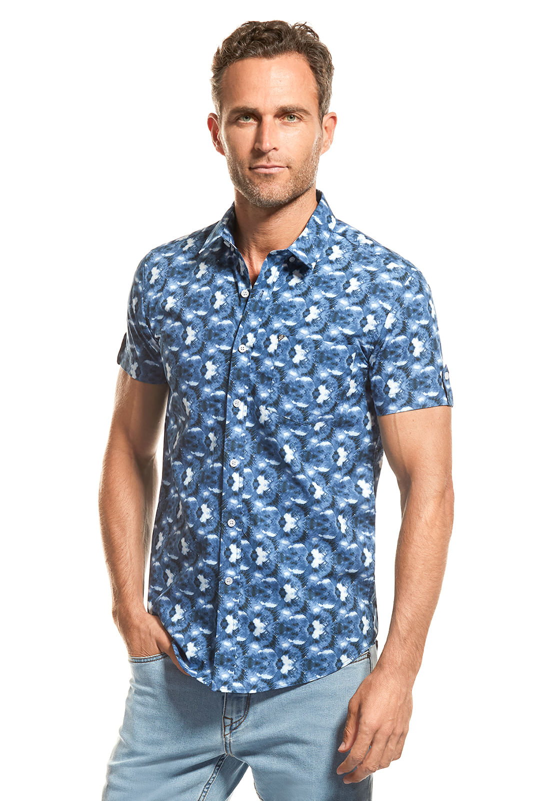CAMISA HAILEY NAVY