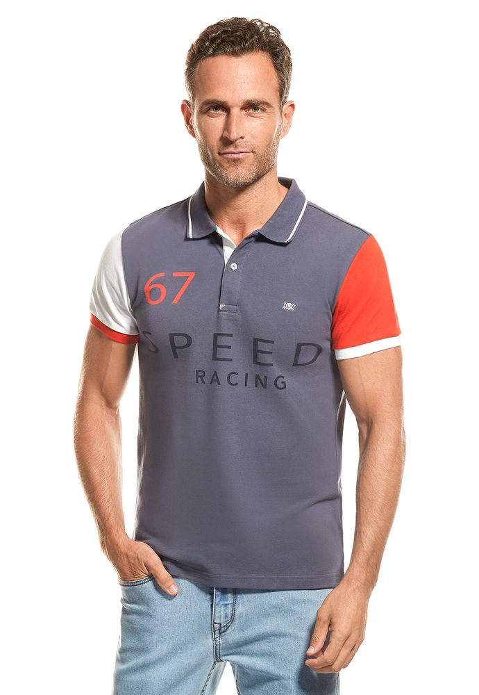 POLERA POLO QUIQUE NAVY