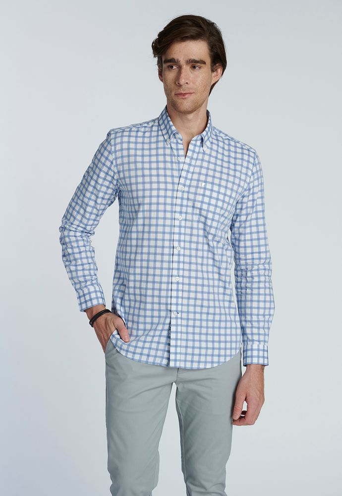 Camisa Bergamo Blue