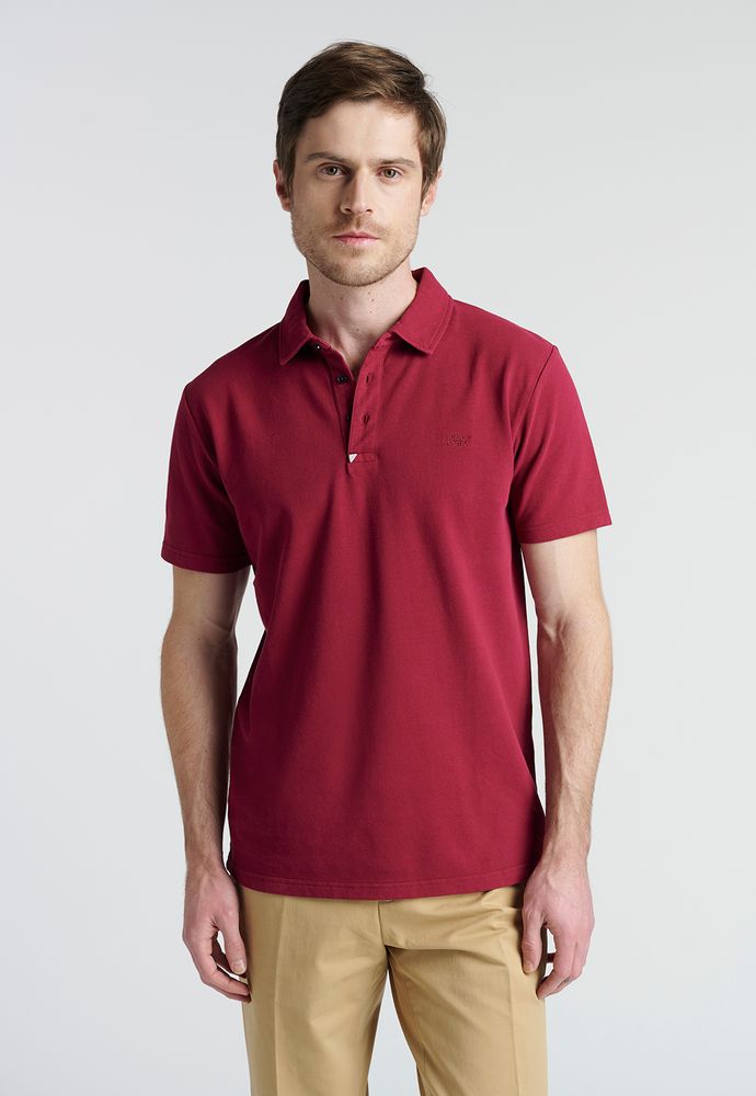 Polo Cazorla Burgundy