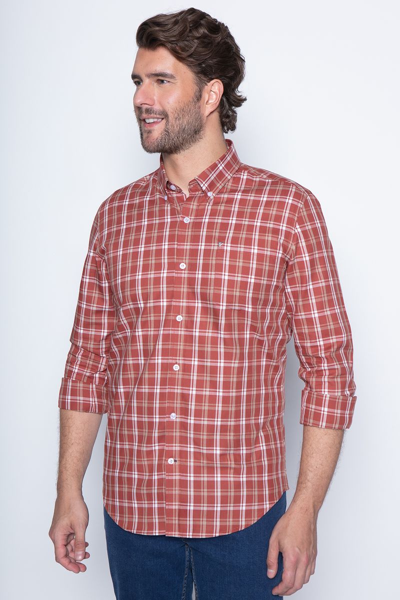 Camisa Kendal Burgundy