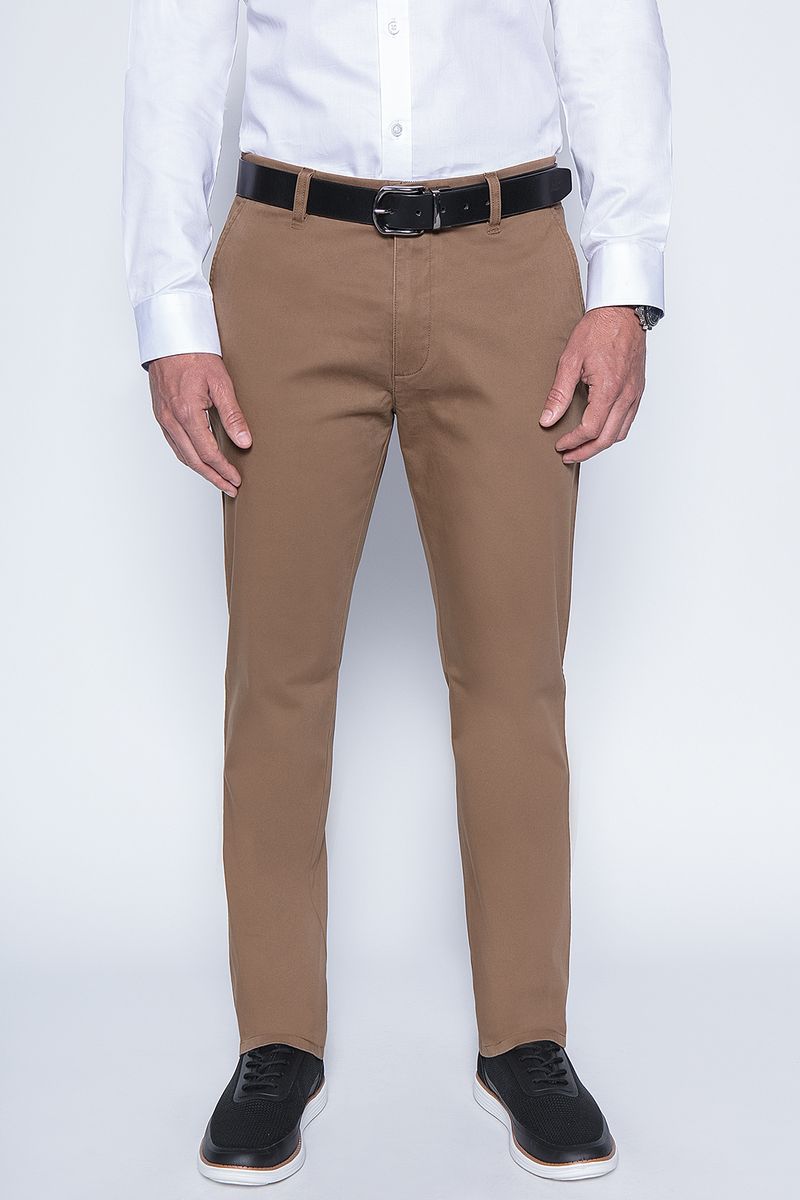 Pantalón Bagneaux Slim Camel