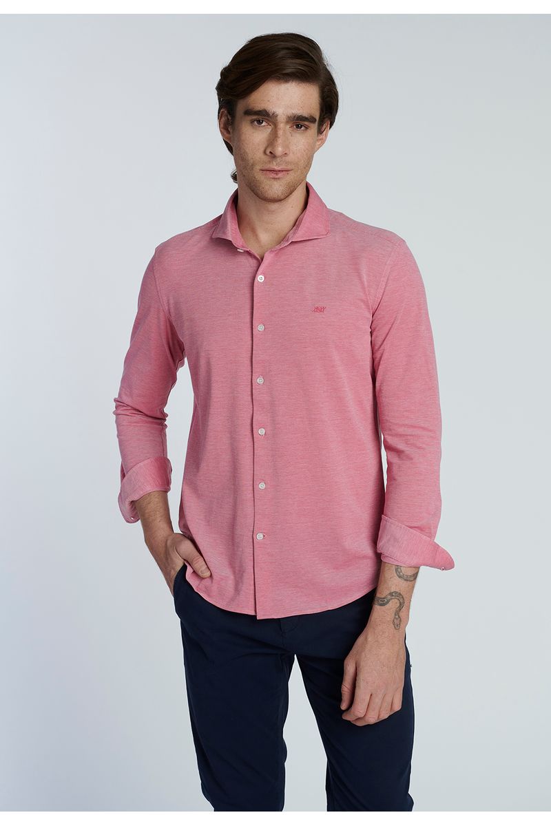 Camisa Manchest Coral