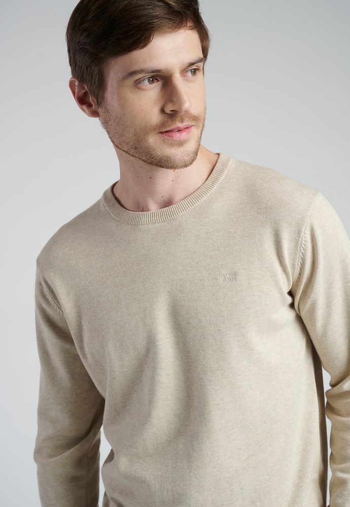 Sweater  Lugo Beige Melange