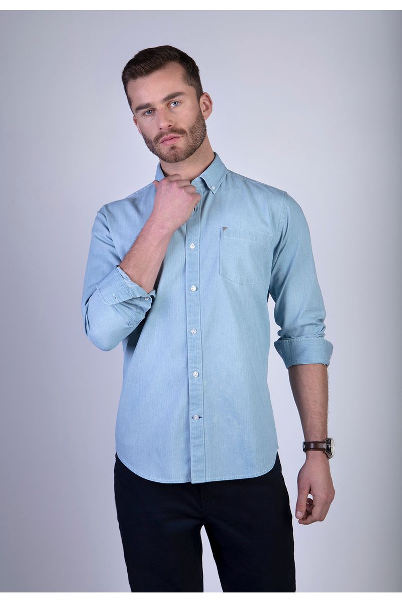 CAMISA TYNESIDE INDIGO