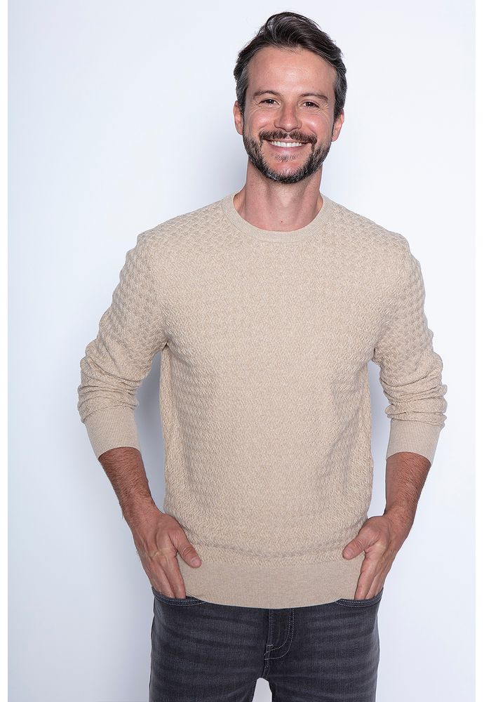 Sweater Leon Camel
