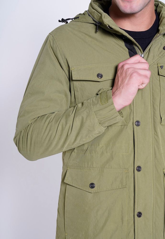 CHAQUETA BOLSIC KHAKI