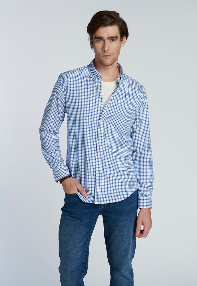 Camisa Versailles Blue