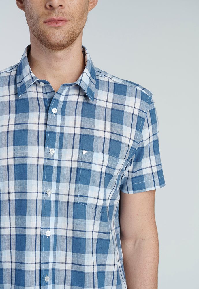 Camisa Burdeos Blue
