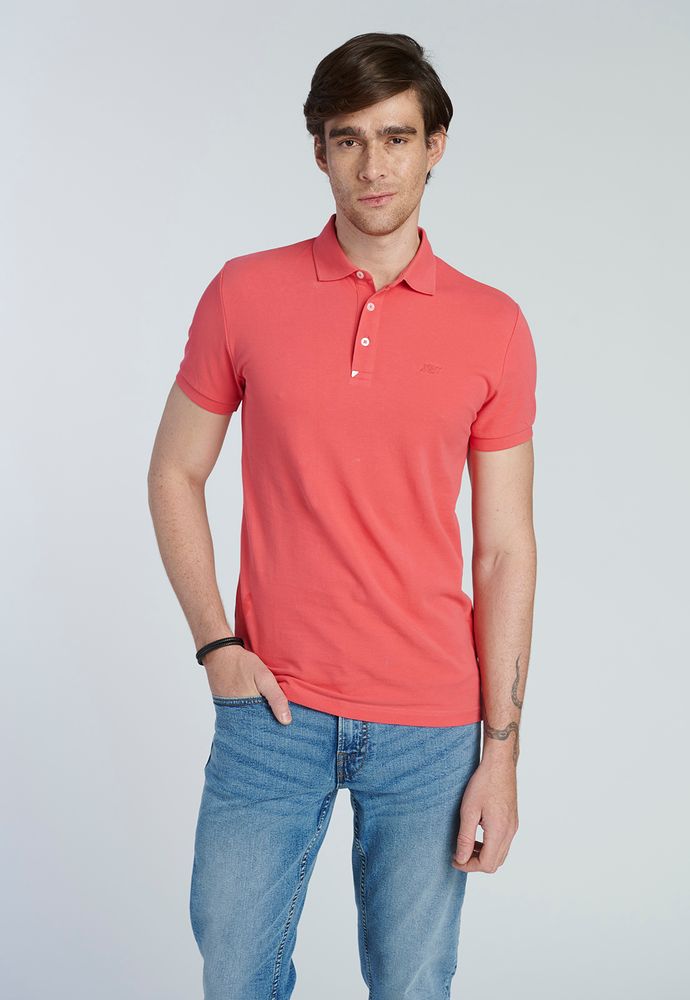 Polo Comillas Coral