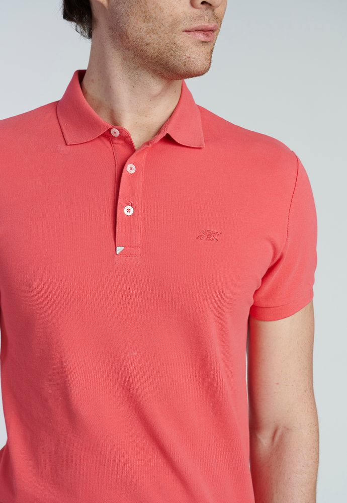Polo Comillas Coral