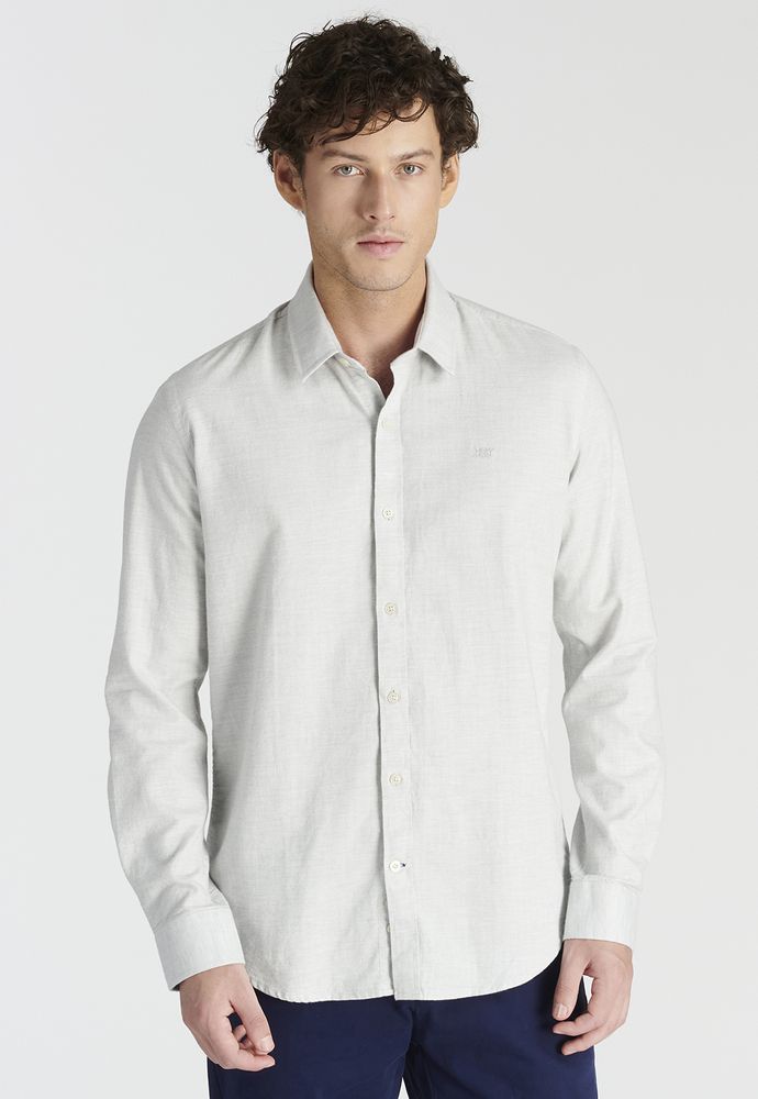 Camisa Gianca Avant-Garde Ecru