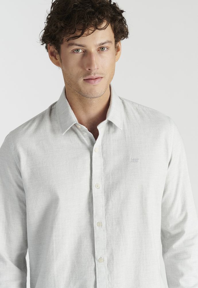 Camisa Gianca Avant-Garde Ecru