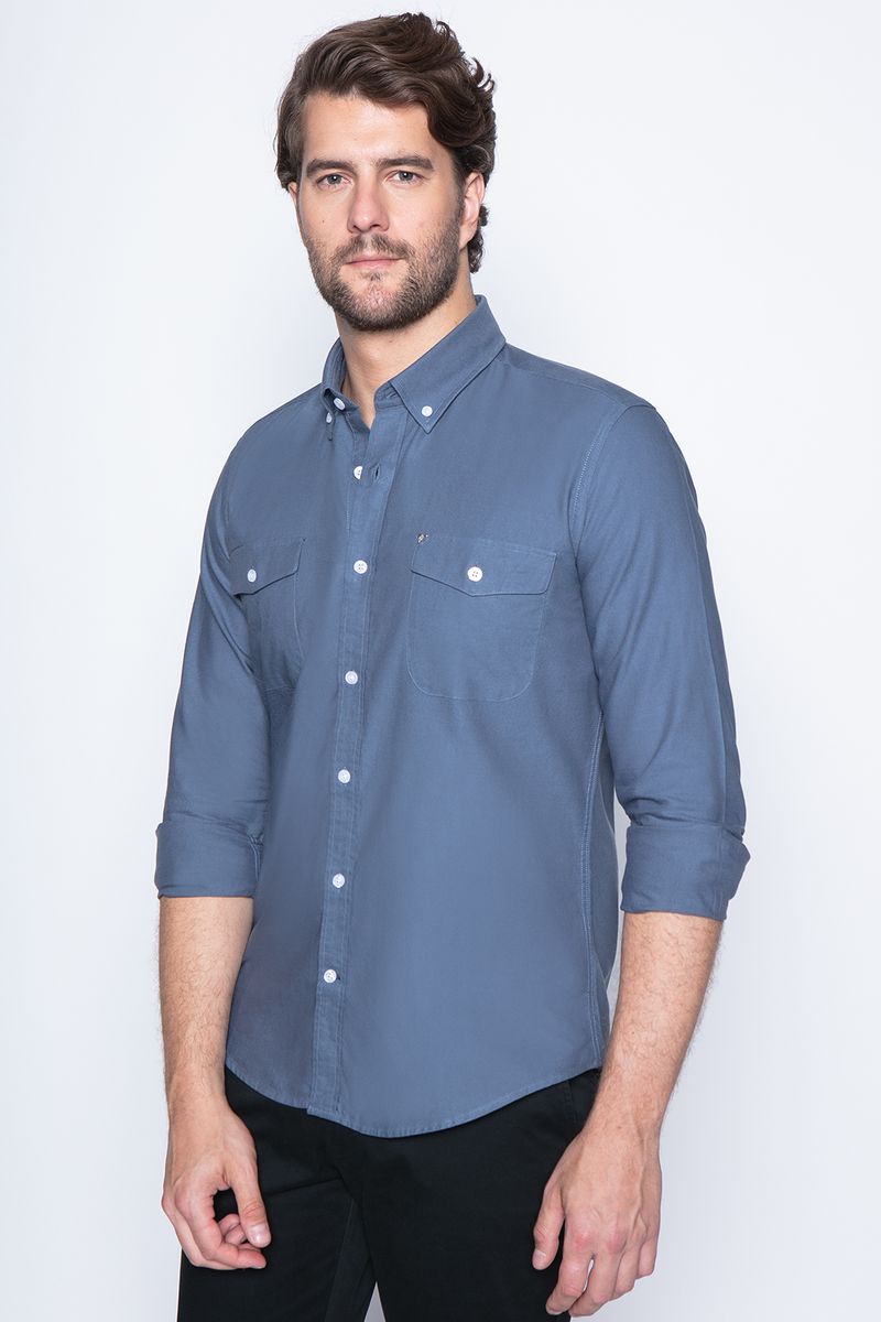 Camisa Redditch Dk. Grey