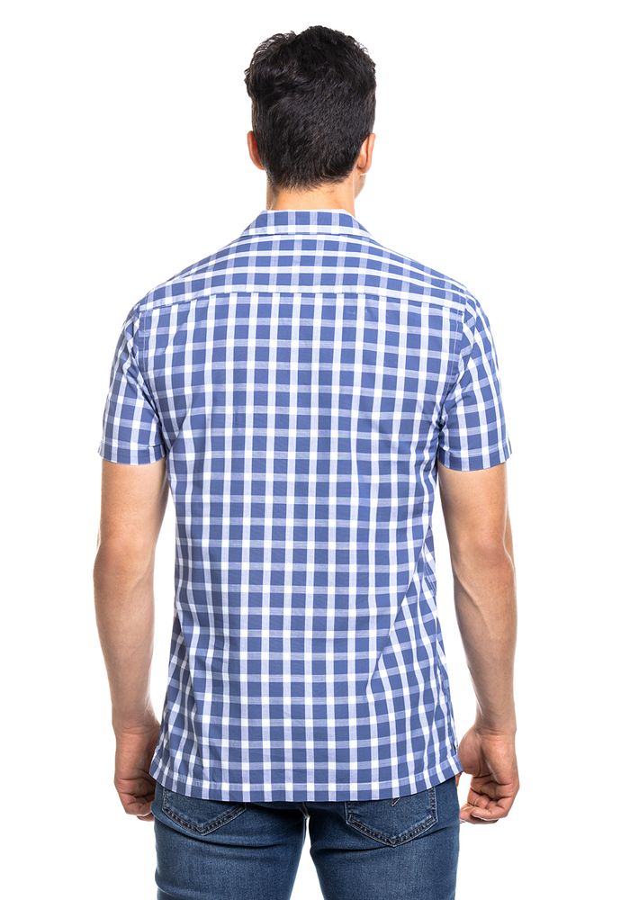 CAMISA MANGA CORTA FRANCIS NAVY