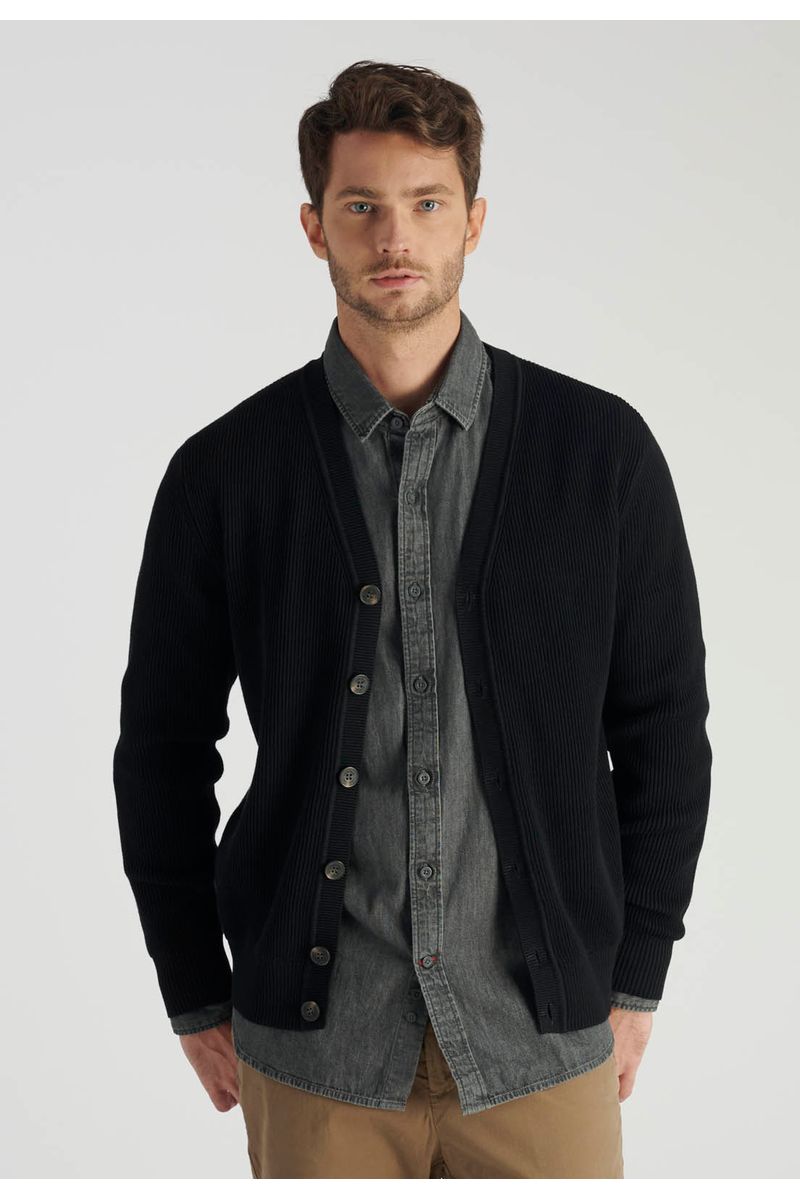 Cardigan Oviedo Heritage Black