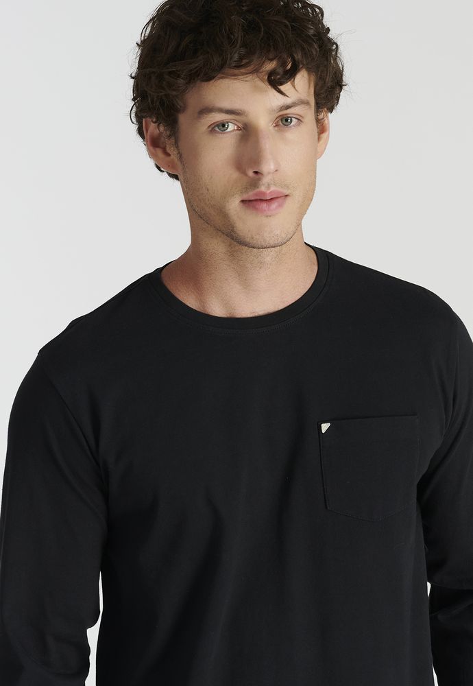 Polera Riva Heritage Black