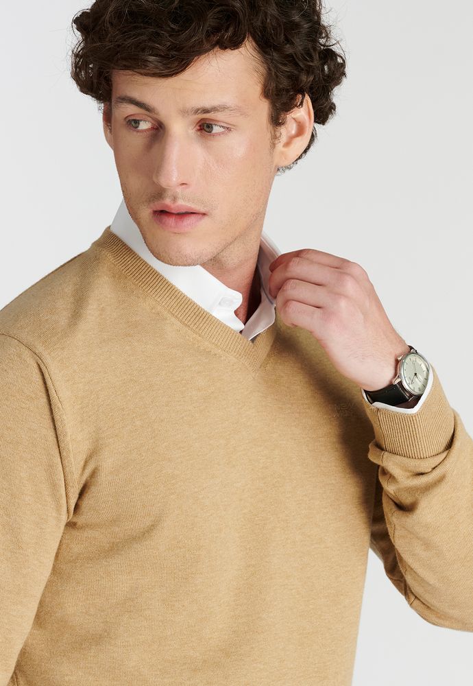 Sweater Merida Heritage Camel Melange