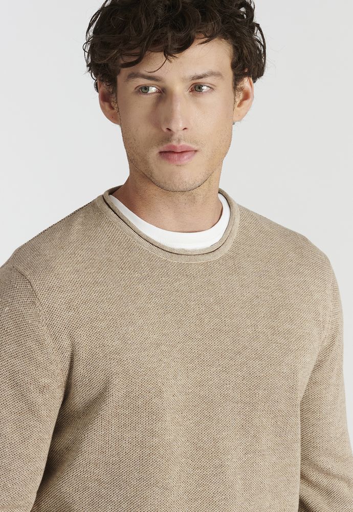 Sweater Niza Avant-Garde Camel Melange