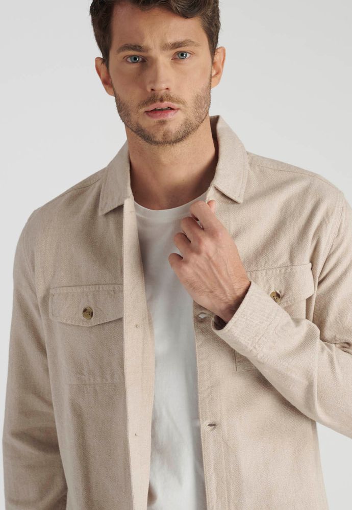 Sobrecamisa Julien Avant-Garde Ecru