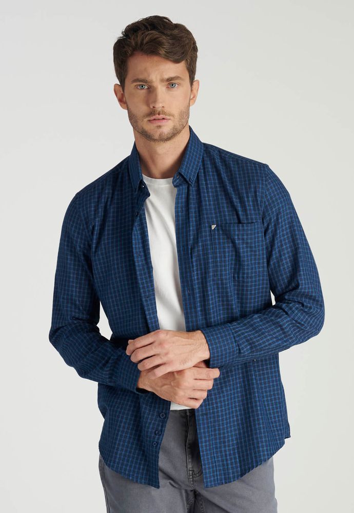 Camisa Logan Heritage Blue