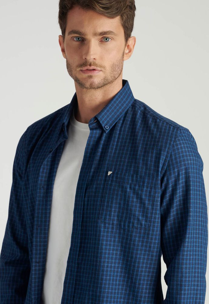Camisa Logan Heritage Blue