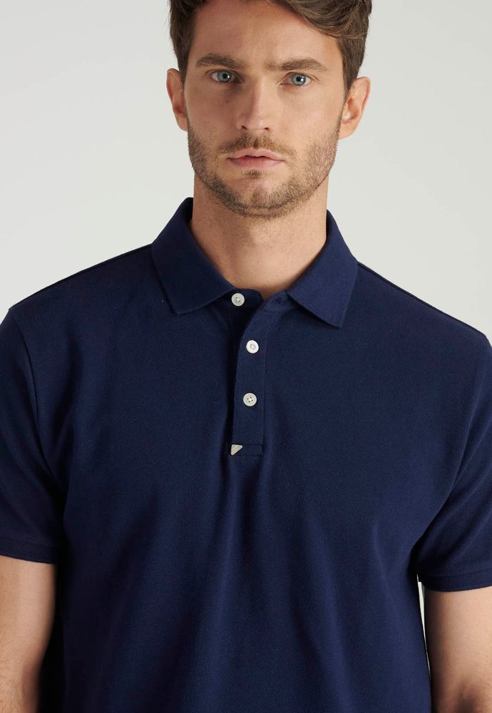 Polera Polo Roma Heritage Navy