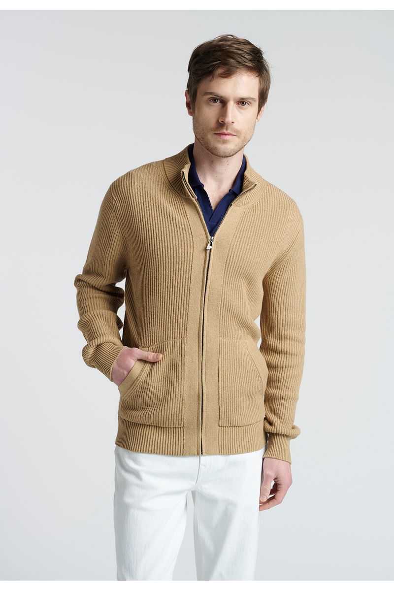 Sweater Llanes Camel Melange
