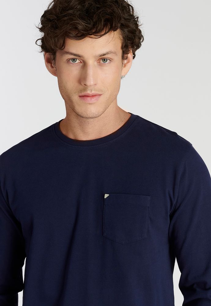 Polera Riva Heritage Navy