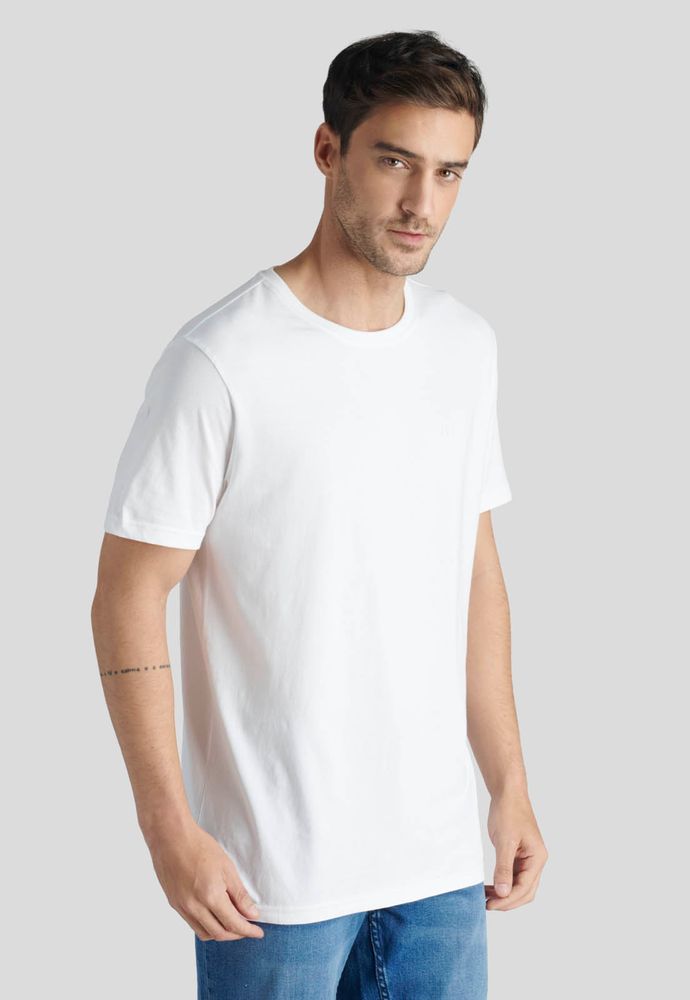 Polera Nantes Heritage Pure White