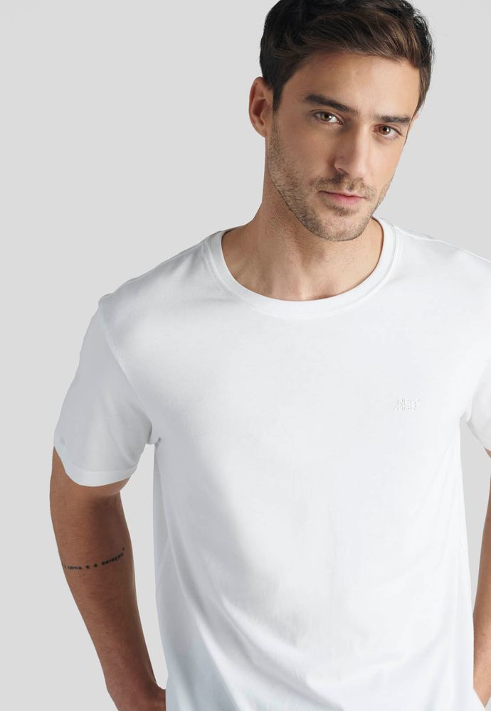 Polera Nantes Heritage Pure White