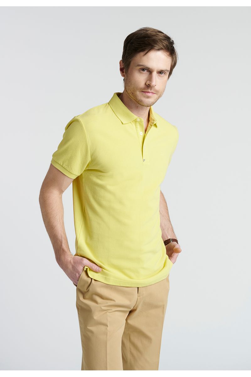 Polo Comillas Yellow