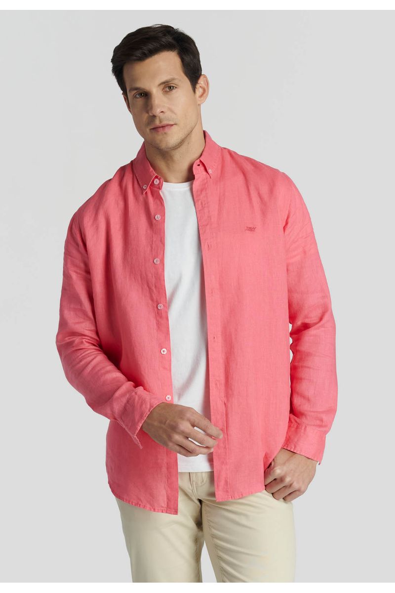 Camisa Leicester Heritage Coral