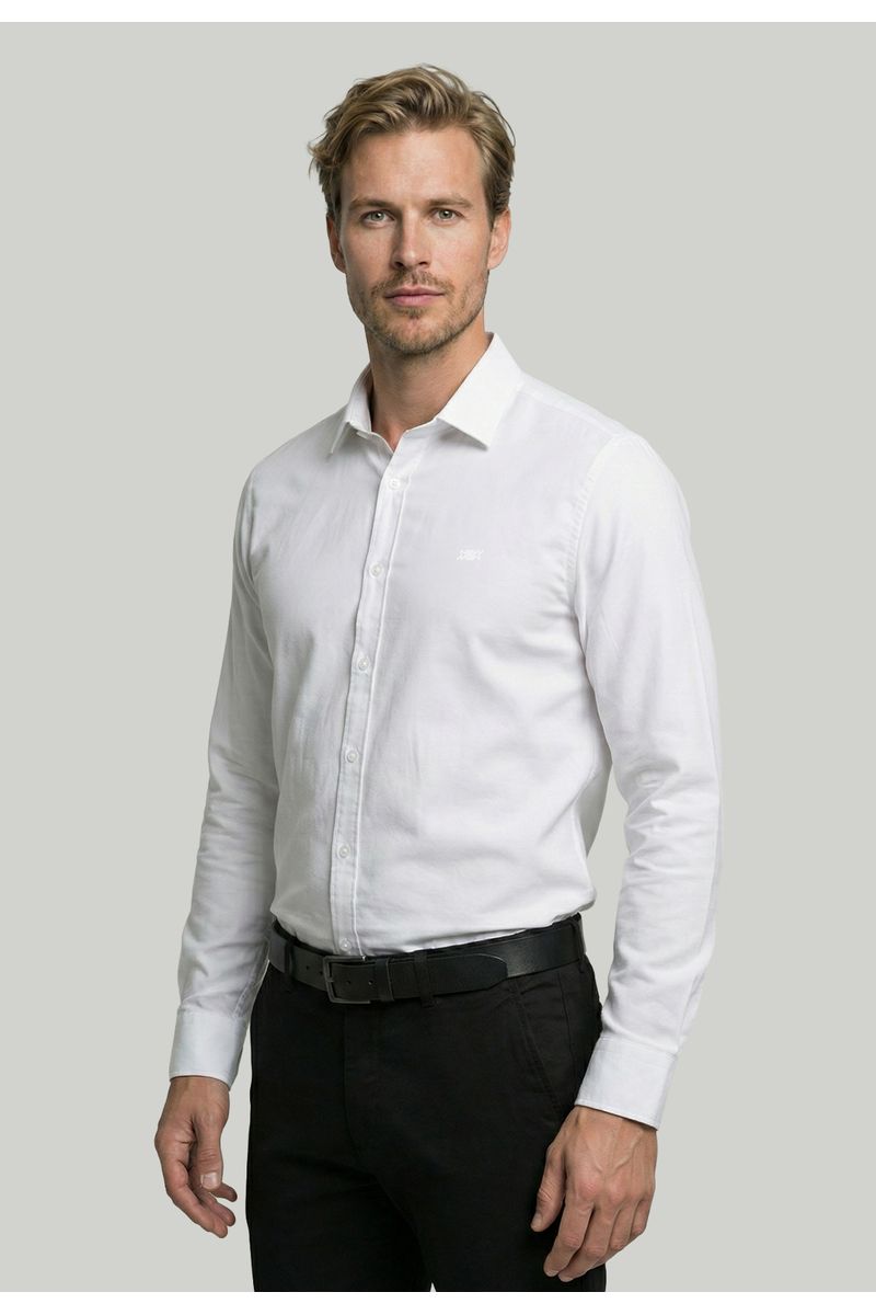Camisa Slim Isoter White